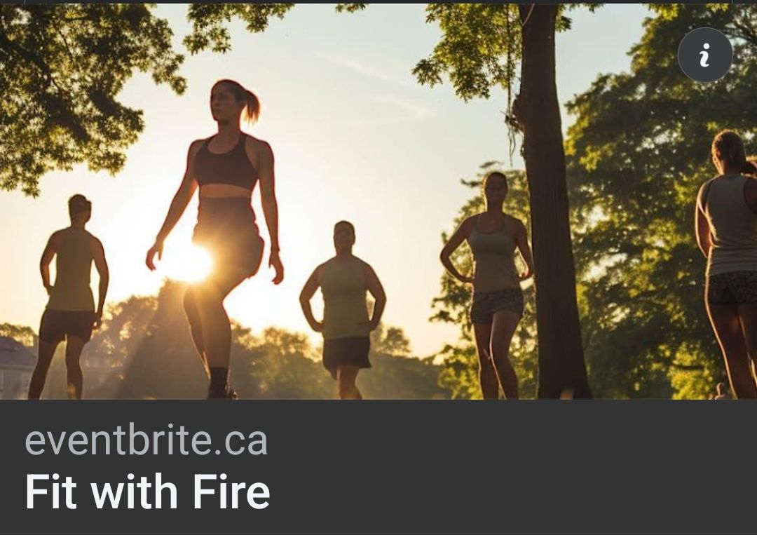 Fit with Fire information sessions are an opportunity to break a sweat in a workout led by real firefighters, speak with recruiters see if firefighting could be your future career