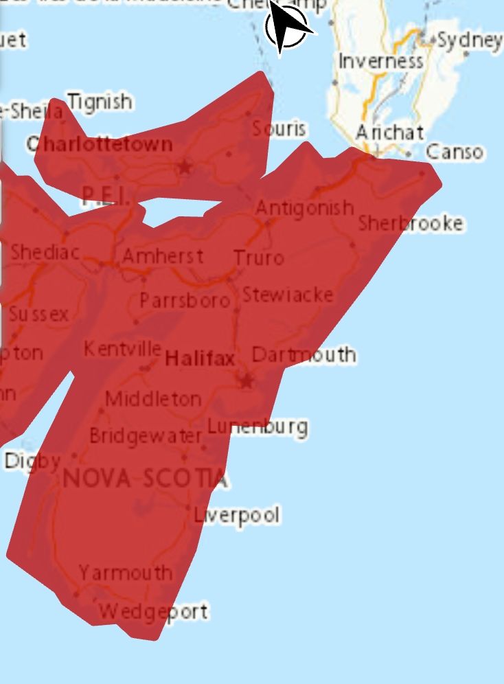 Heat warning in effect via Environment Canada