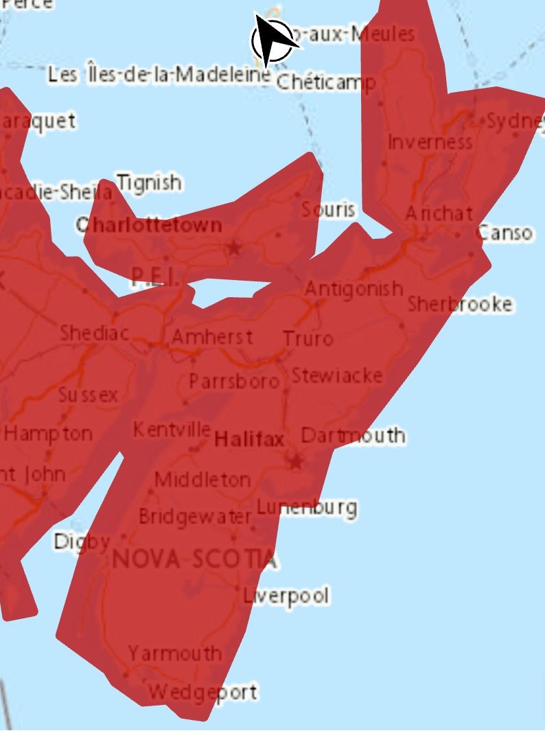 Update - Heat warning in effect via Environment Canada