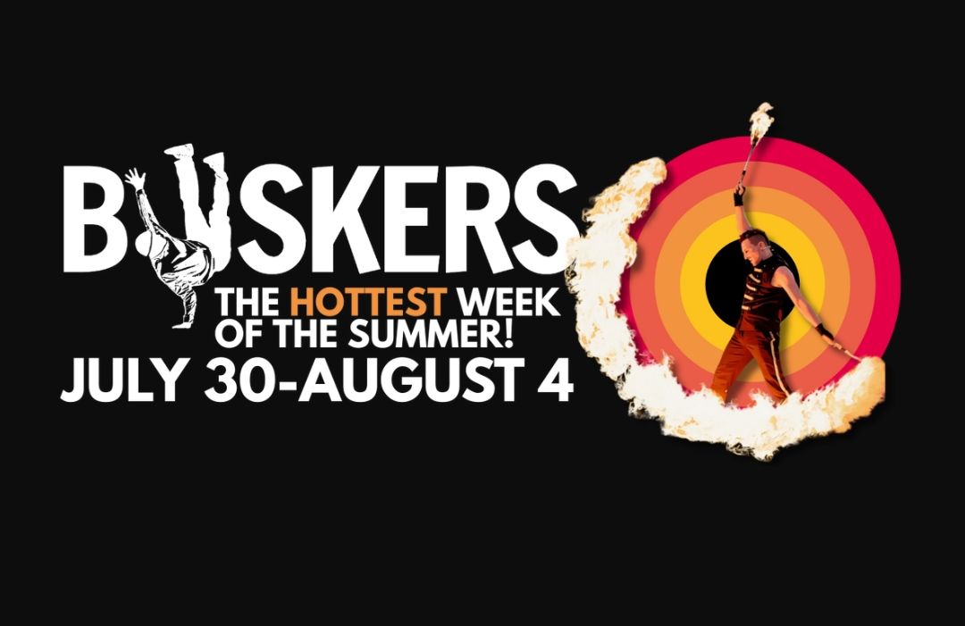 Buskers begin soon!