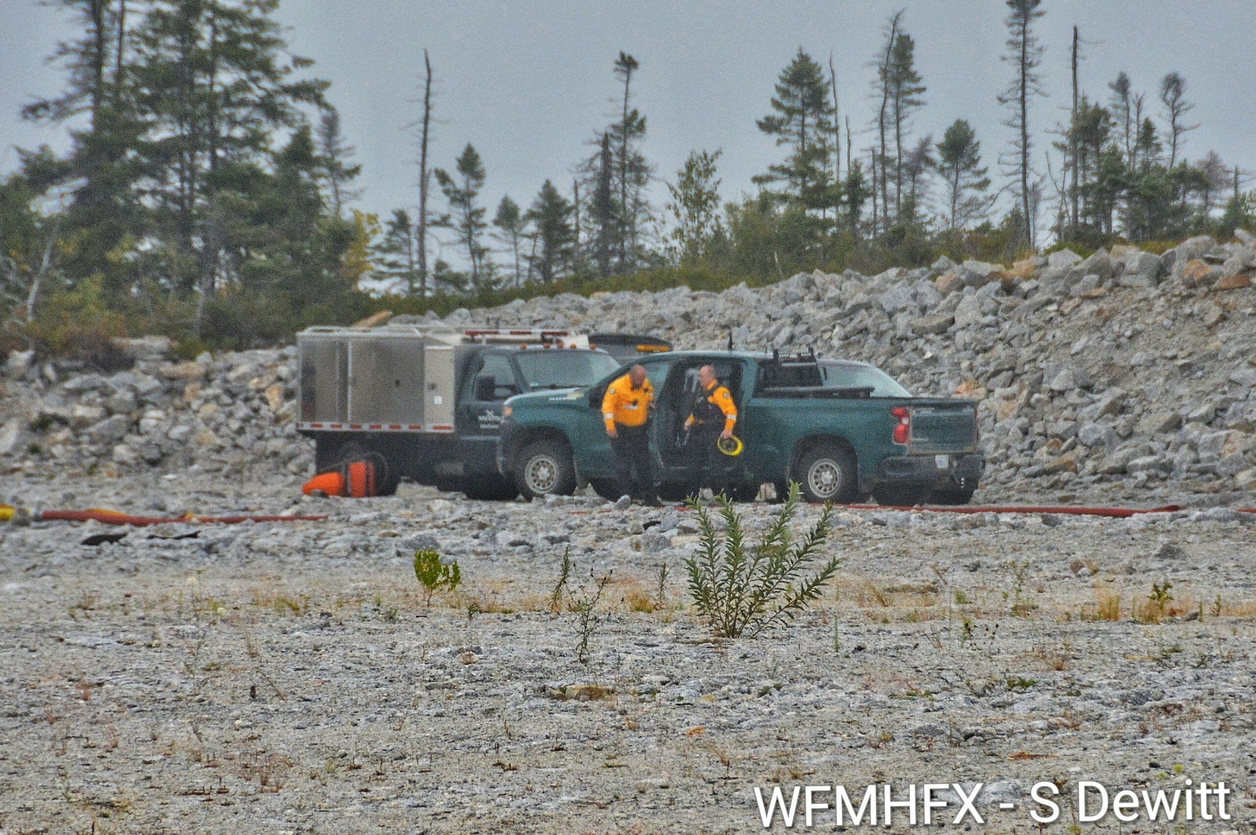 Wildfire near Susies Lake – Aug. 13, 9:15 p.m.  / Susies Lake wildfire is now being held - not currently growing  / Residents of 4800 Block of West Dalhousie Road near Godfrey Lake, Annapolis County should be prepared to evacuate due to wildfire near Hoyt Lake
