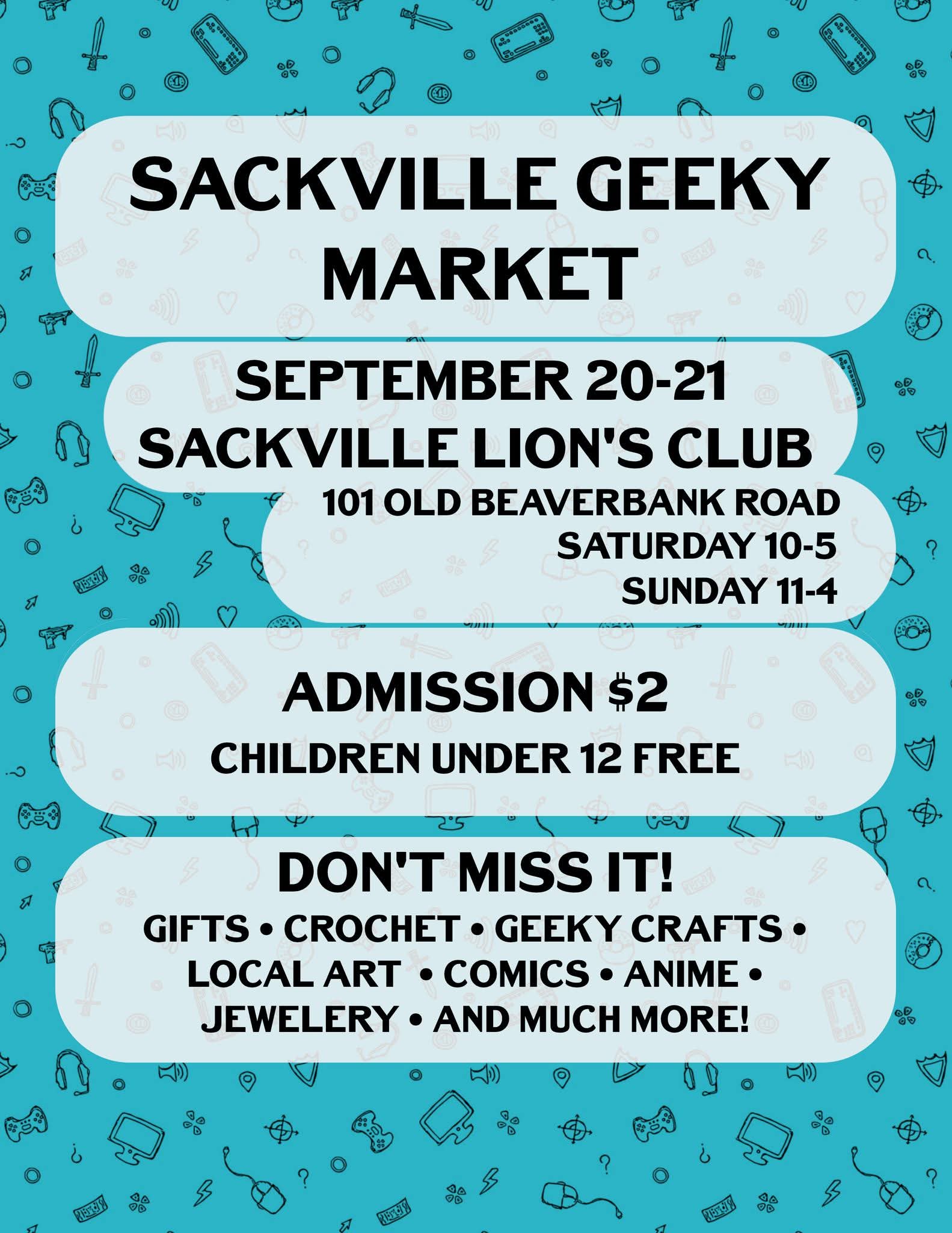 Sackville Geeky Market