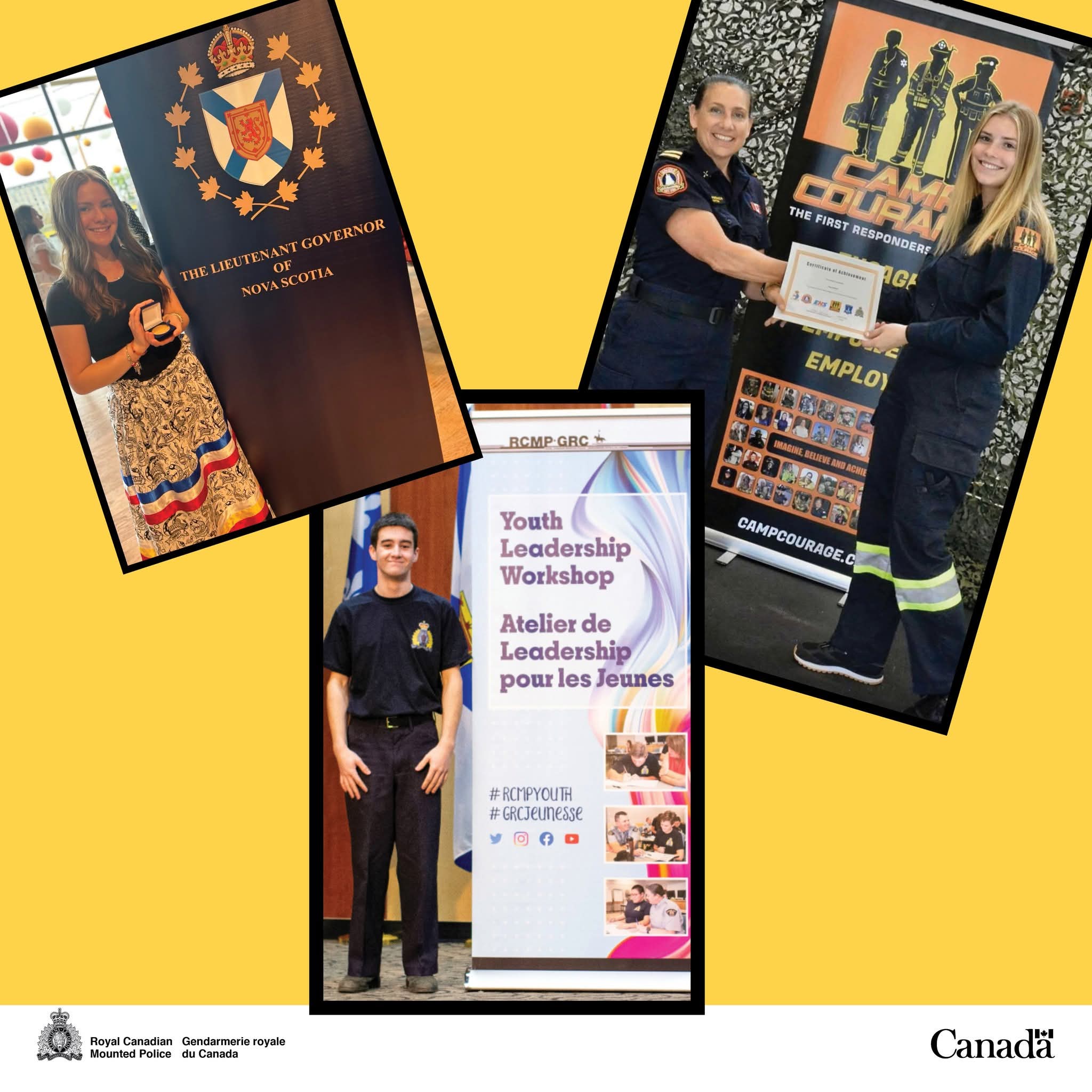 It’s International Youth Day and RCMP NS is highlighting youth leadership in Nova Scotia and across the country!