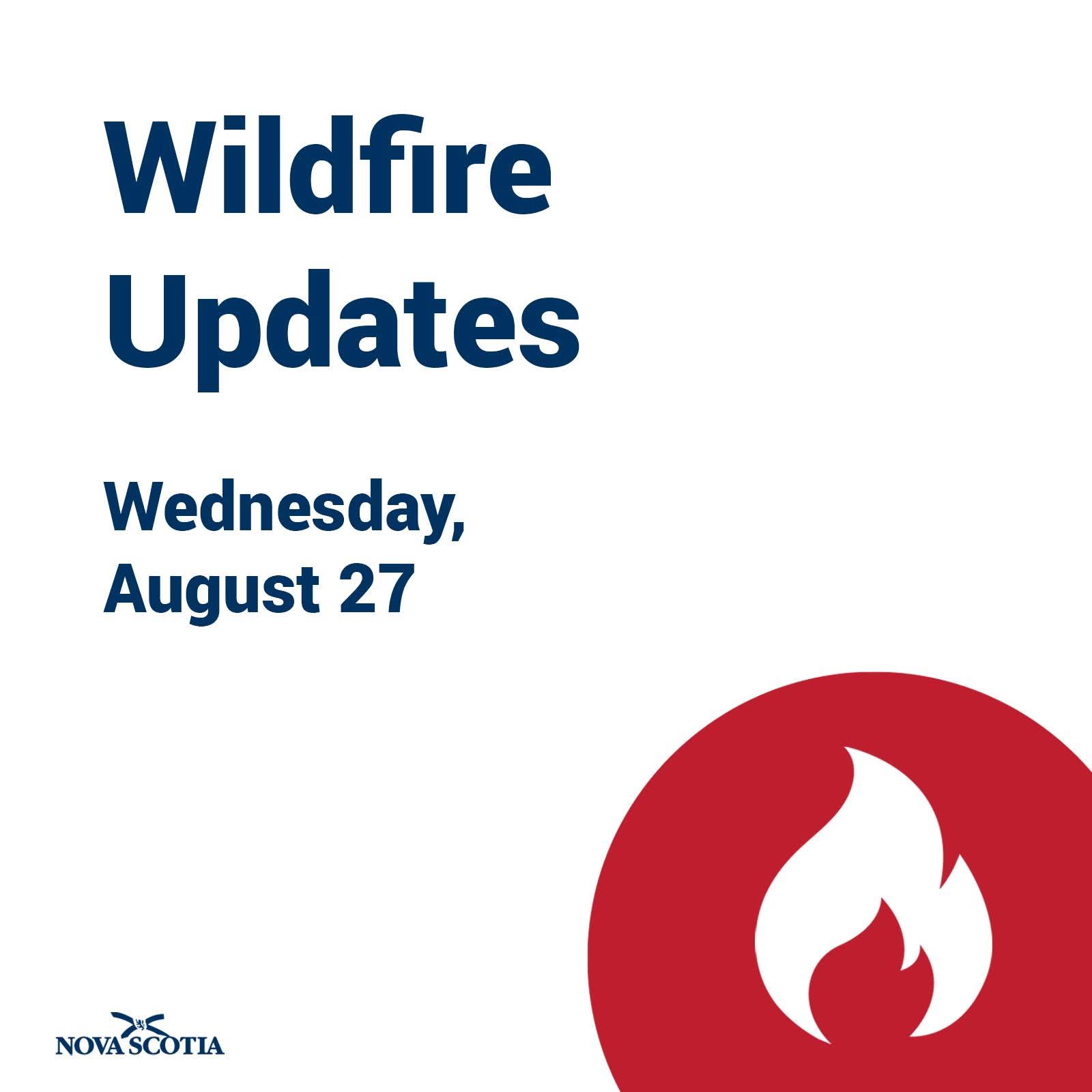 LONG LAKE WILDFIRES COMPLEX, ANNAPOLIS COUNTY, AUGUST 27