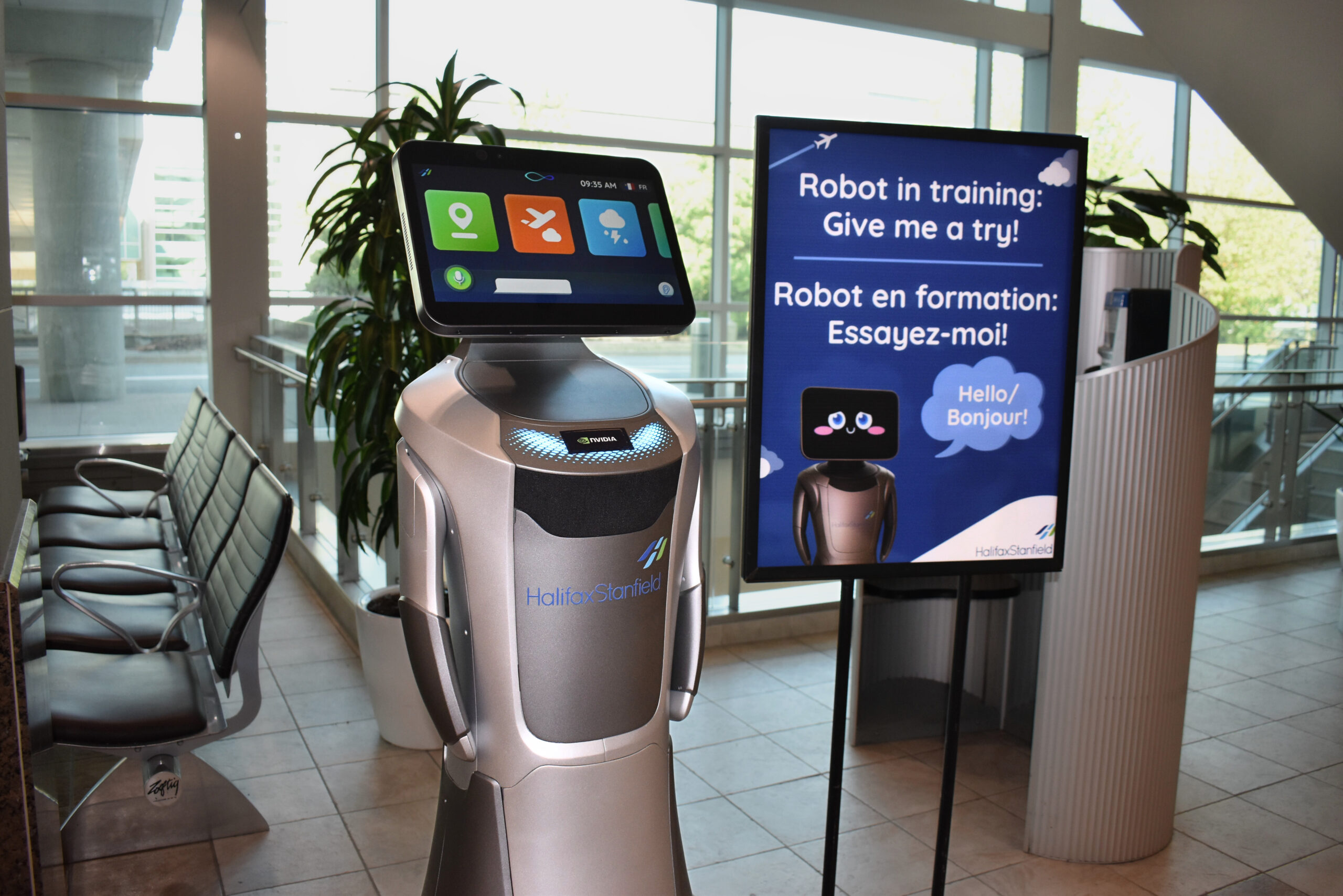 Local Tech Takes Off: Halifax Stanfield Piloting Passenger Experience Robots