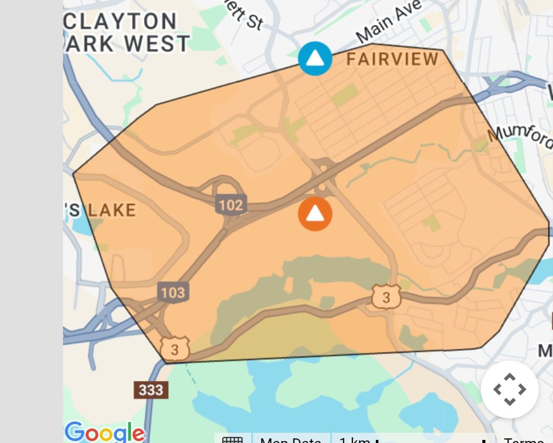 Power outage in Halifax