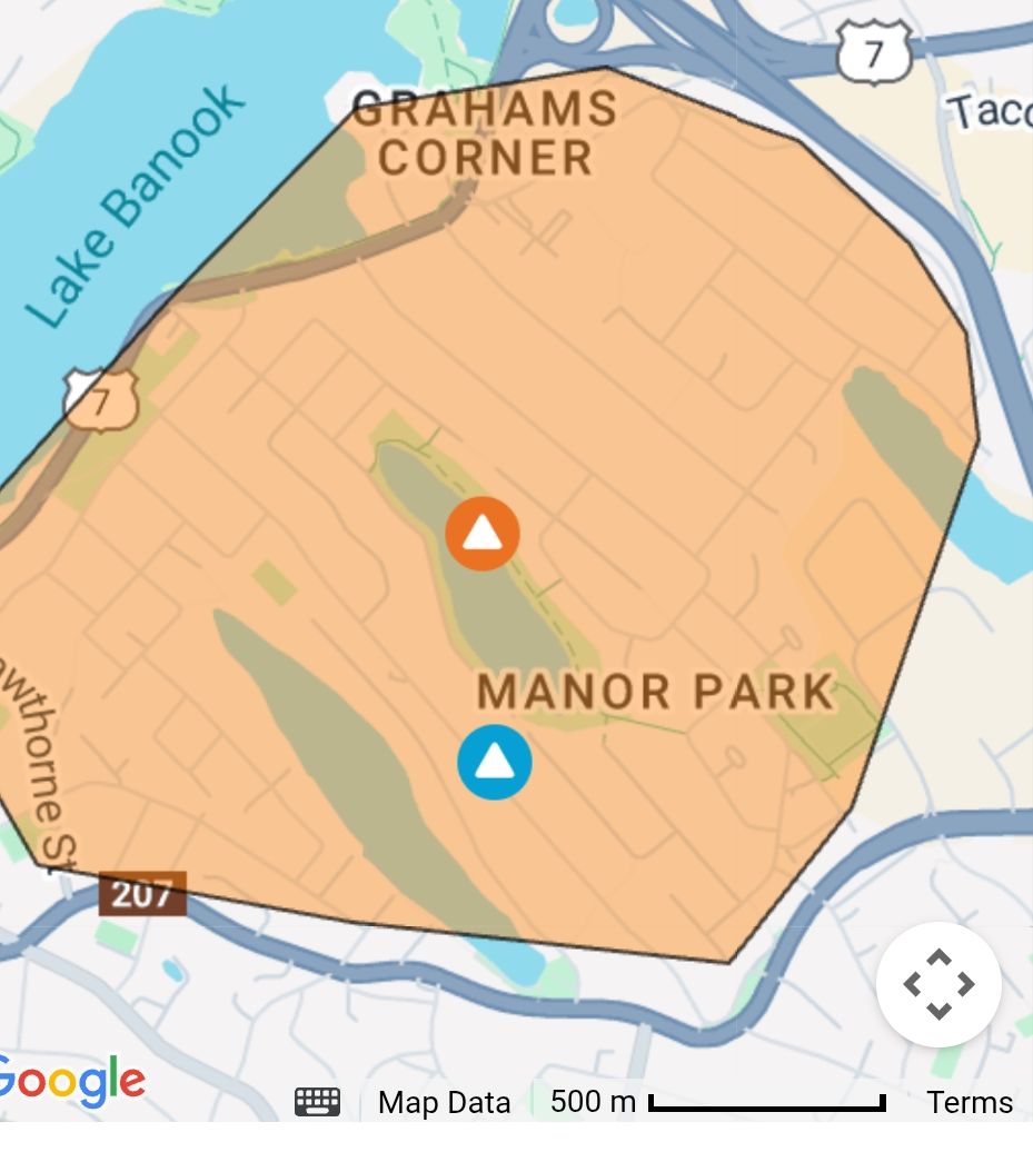 Power outage in Dartmouth