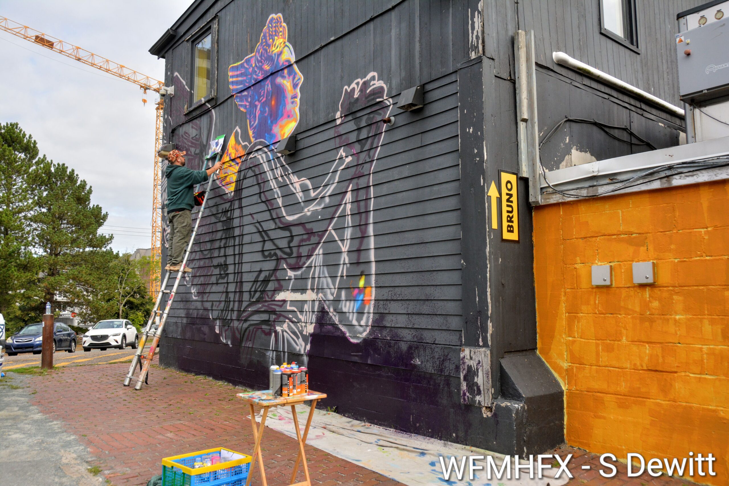 In photos - Downtown Dartmouth brightens up with the Dartmouth Mural Jam!