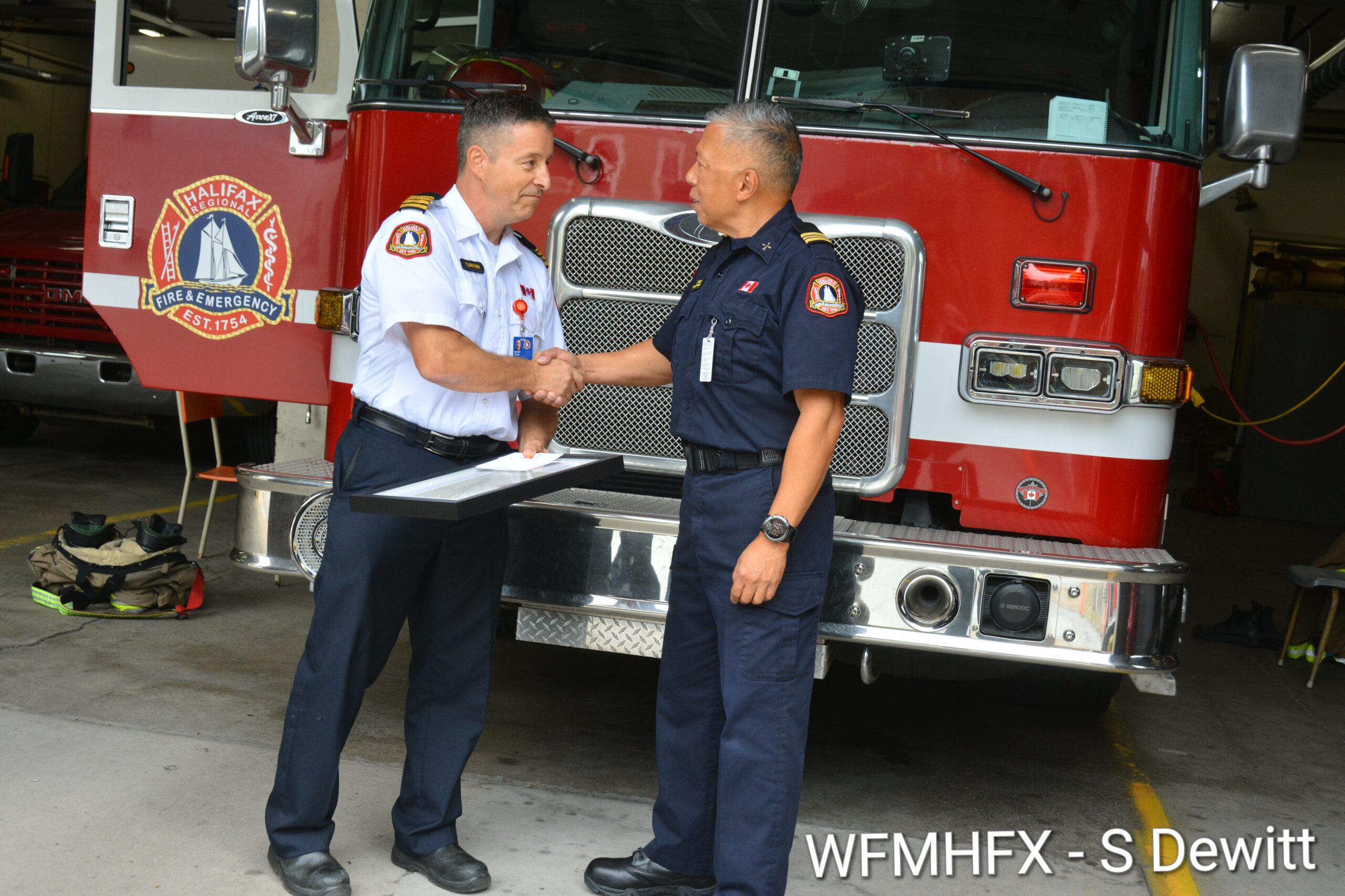 We want to take a moment to congratulate and thank HRFE Platoon Captain Fong on his retirement