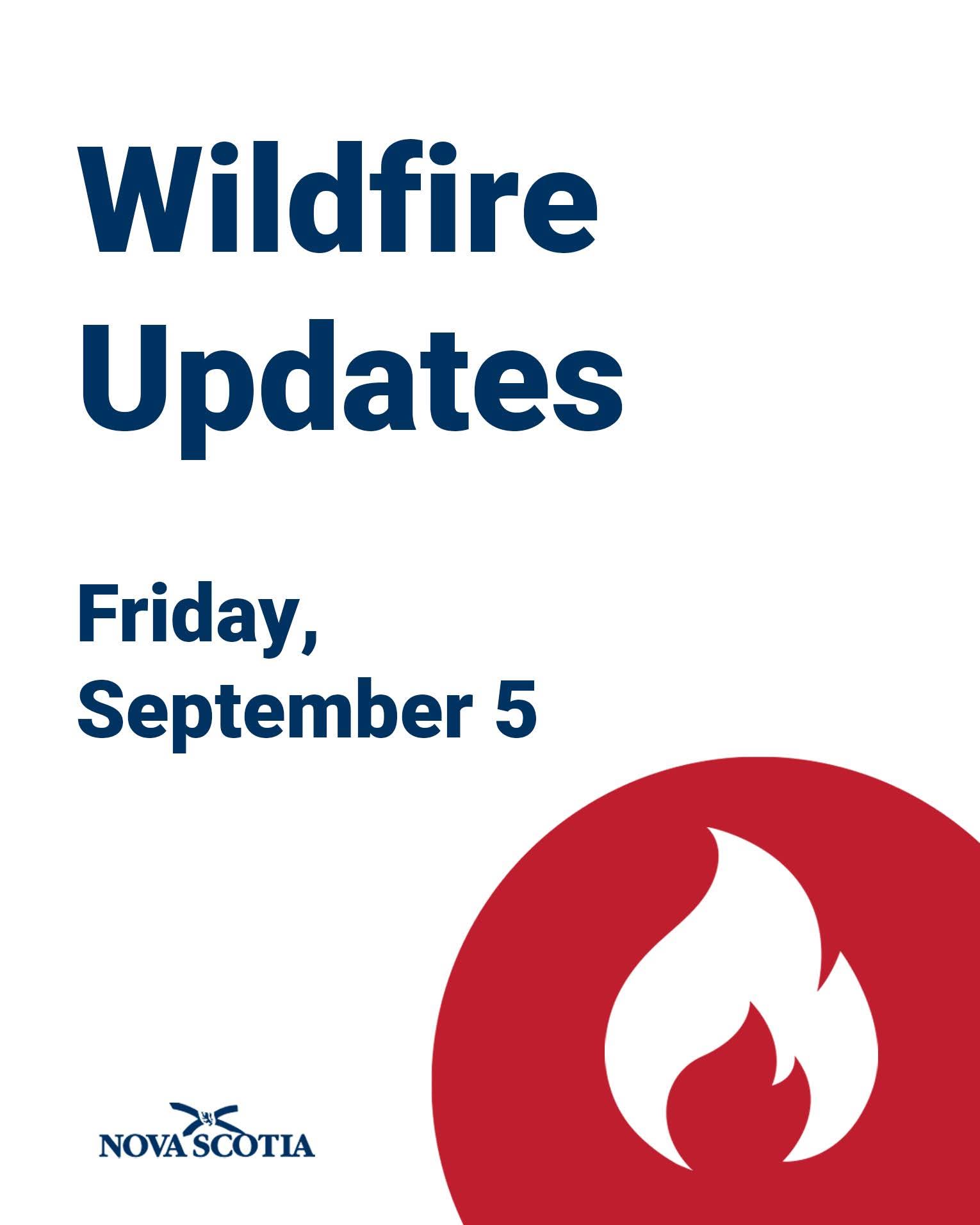 LONG LAKE WILDFIRES COMPLEX, ANNAPOLIS COUNTY, SEPTEMBER 5