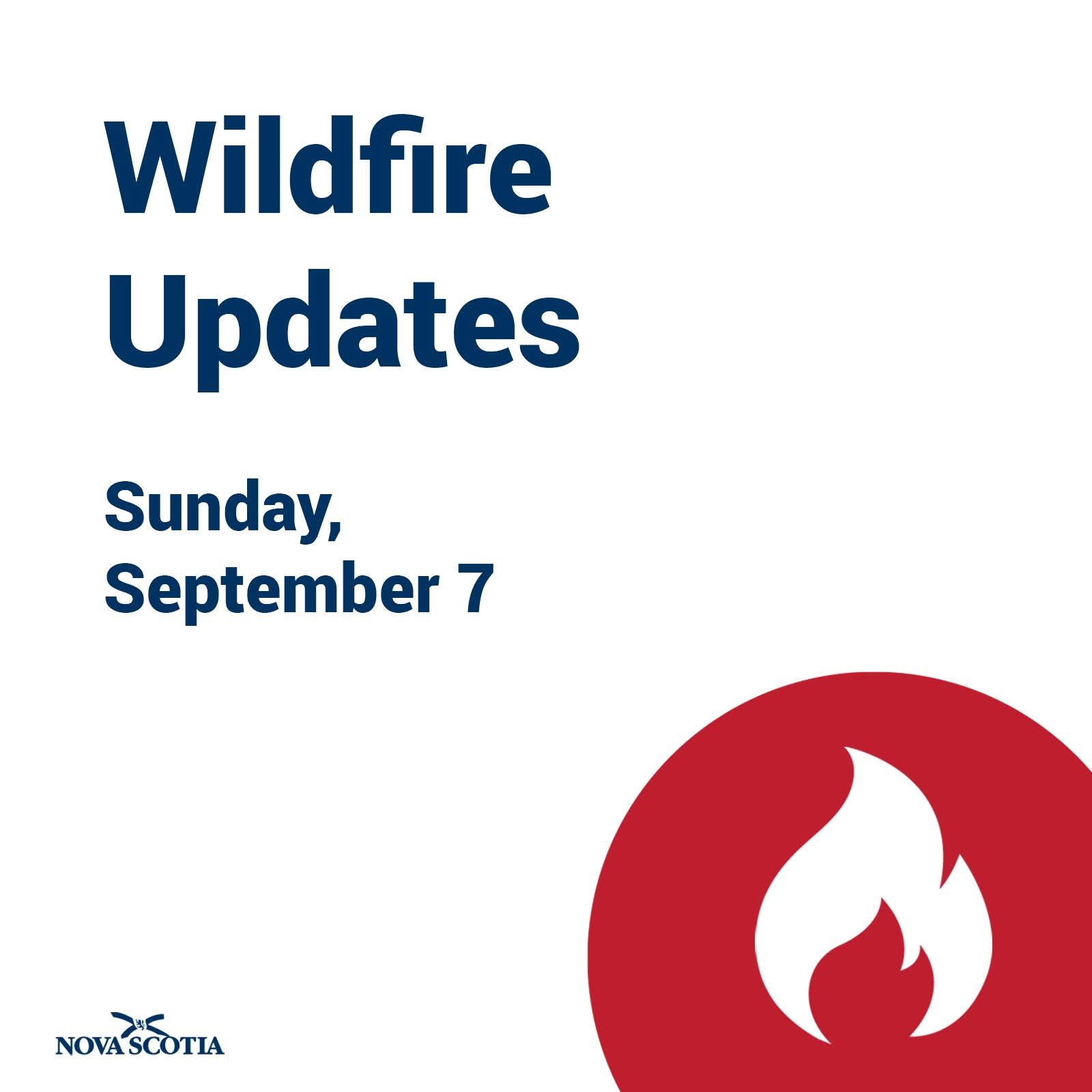 LONG LAKE WILDFIRES COMPLEX, ANNAPOLIS COUNTY, SEPTEMBER 7