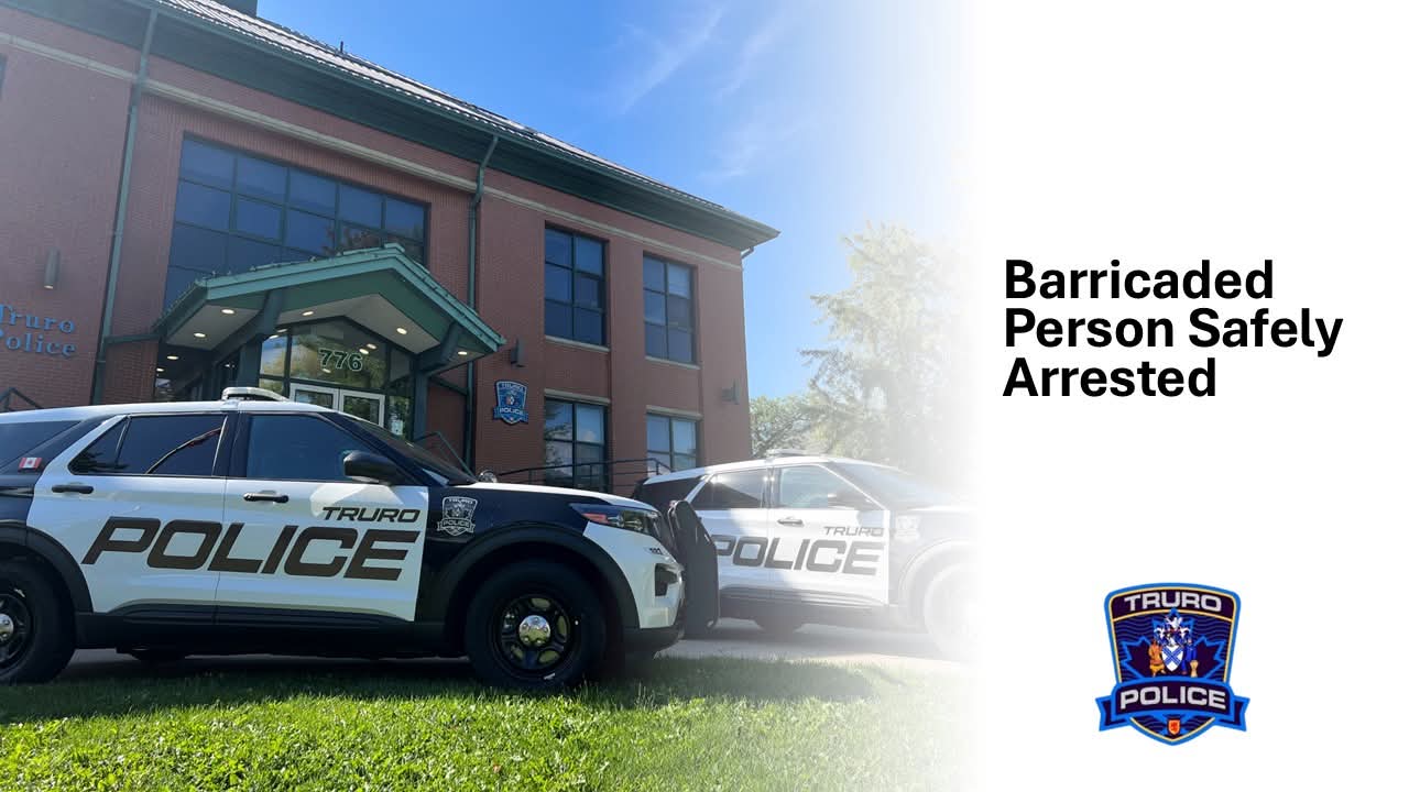 Truro Police Service attended 55 Archibald St to assist the Nova Scotia Sheriff Services who were on scene attempting to serve a court ordered eviction notice on the resident