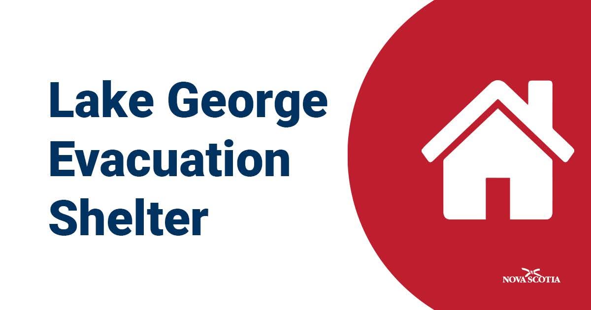 Update to shelter information for evacuees of the Lake George wildfire
