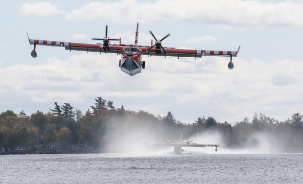 In photos - Photos of fire crews from the Department of Natural Resources and partners responding to the Lake George wildfire near Aylesford