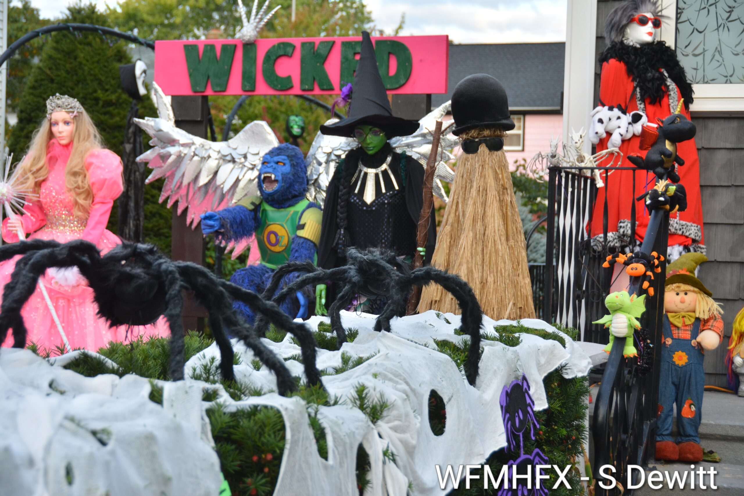In photos - You'll have a wicked time navigating the terror of Garden Dr in Dartmouth!