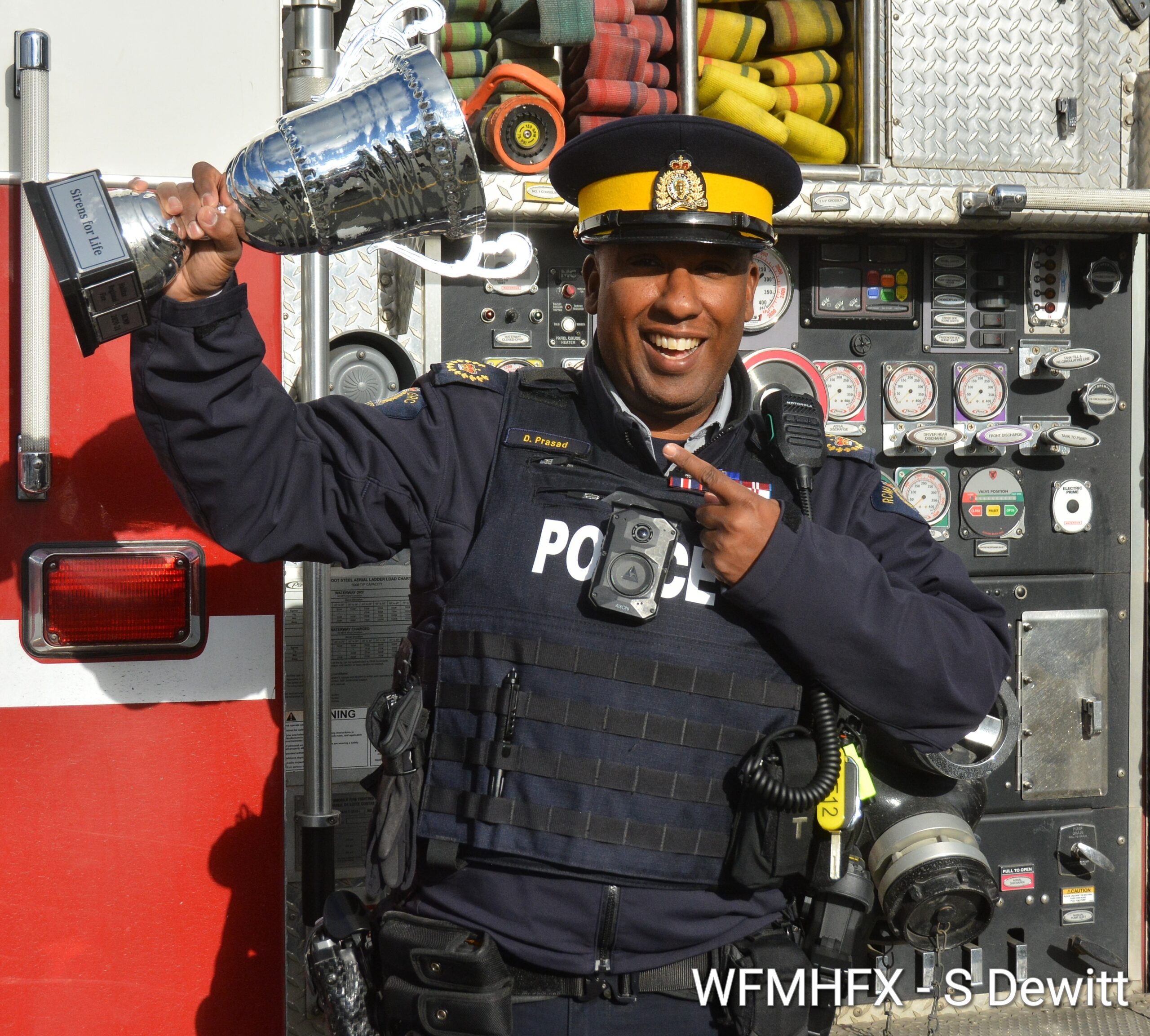 Emergency service workers in Halifax Regional Municipality came together to answer the call to help save more lives as part of this year’s Sirens for Life campaign