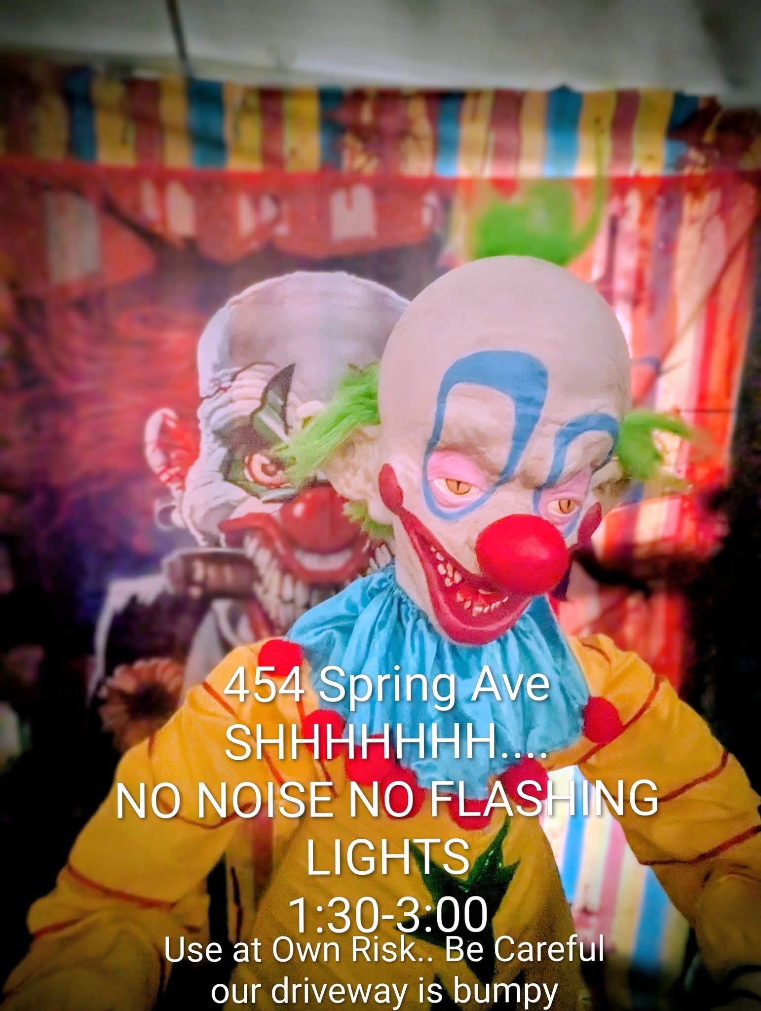 SHHHHHHH... No Noise No Flashing Lights , for those that are sensitive to noise and flashing lights we welcome you to come check us out