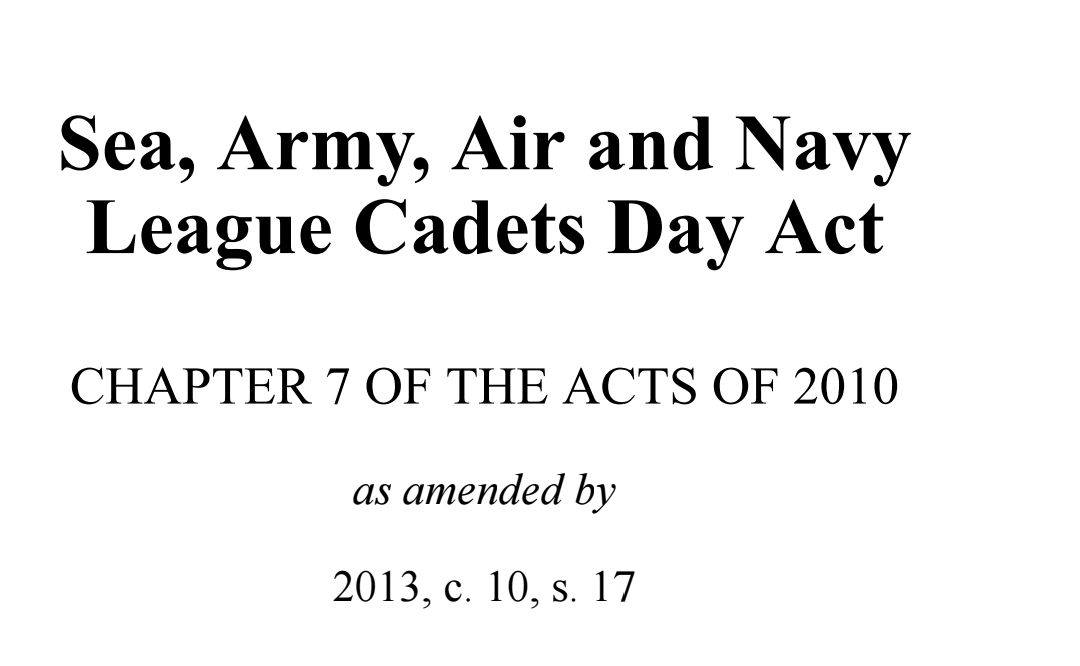 Nova Scotia Celebrates 2025 Cadet Day and the 50th Anniversary of Women in Cadets
