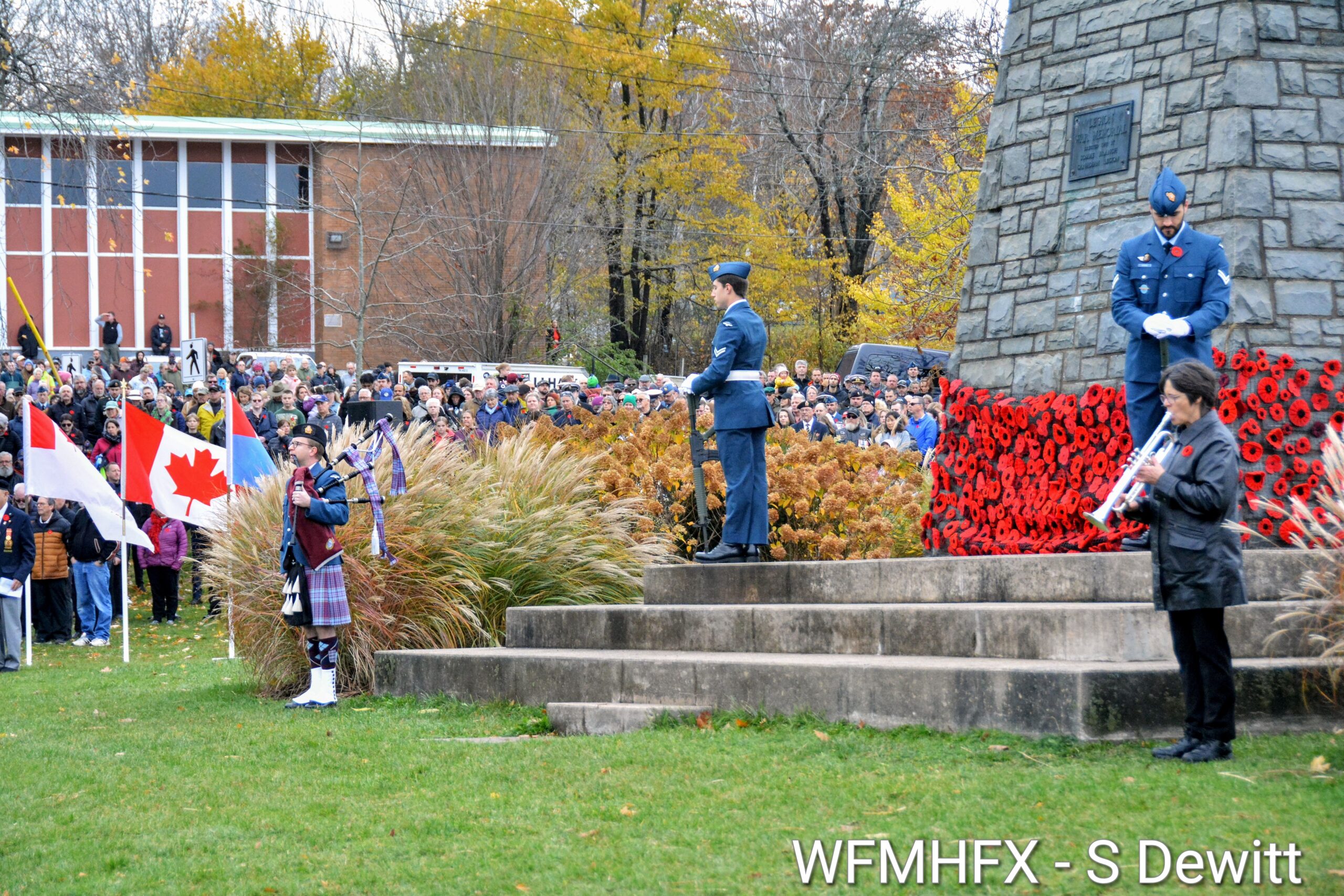 In photos - Lest we forget.  Gatherings across the HRM and beyond, like this one at Sullivan's Pond, remembered and honoured those who served to protect freedom across the globe