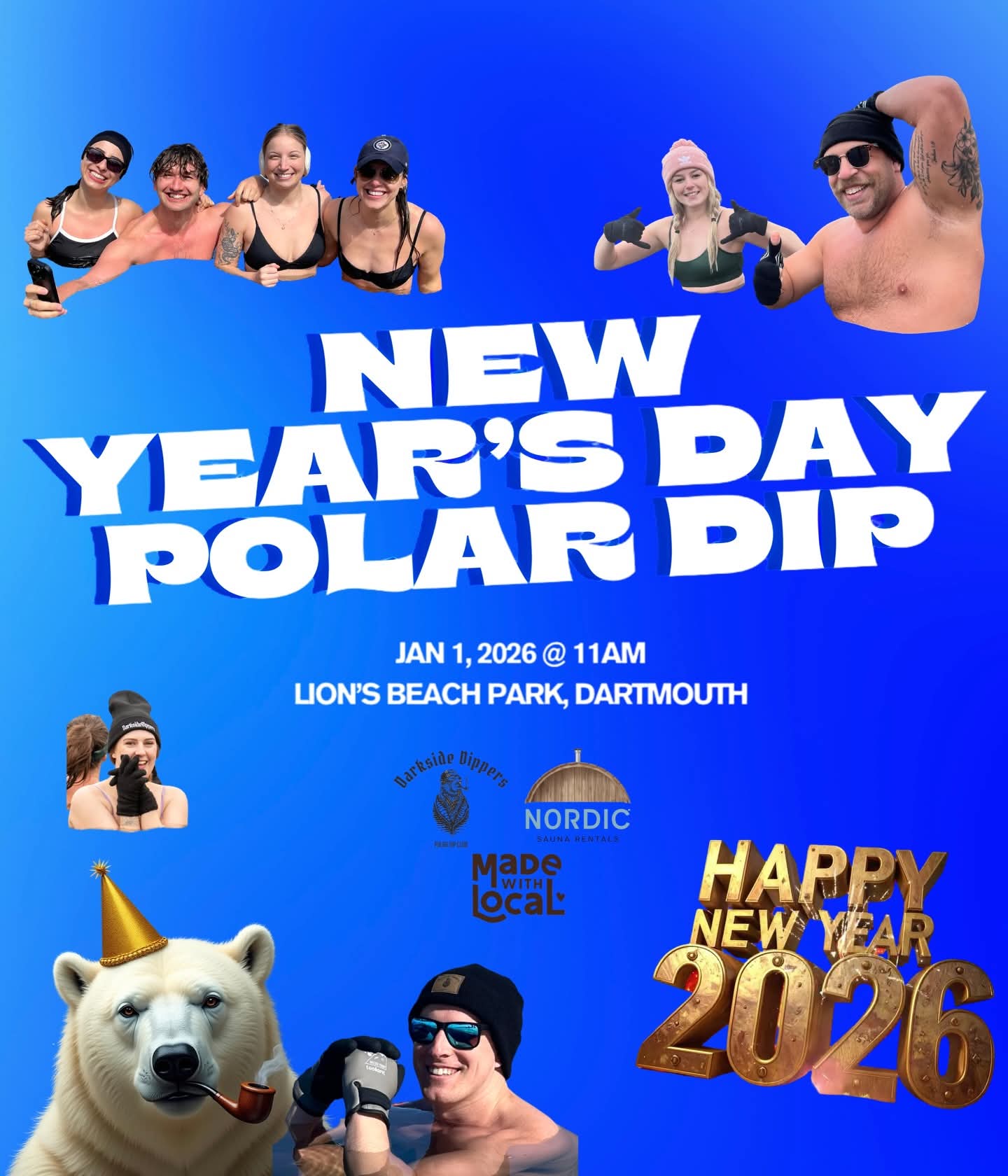 Repost - NEW YEAR’S DAY POLAR DIP 2026