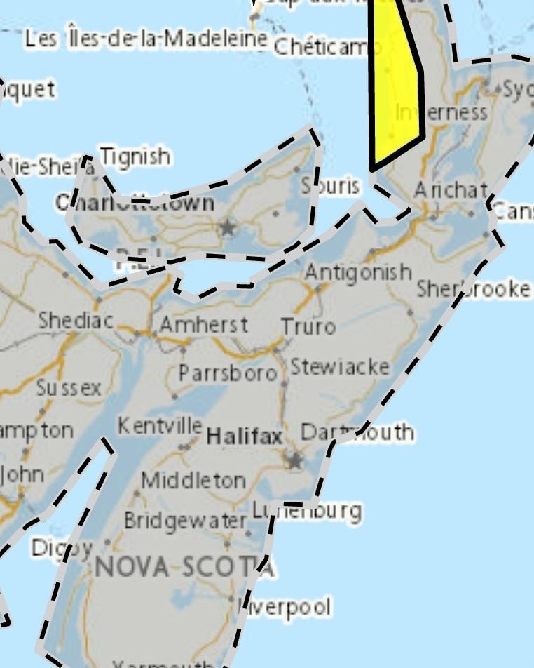 Special weather statement in effect via Environment Canada