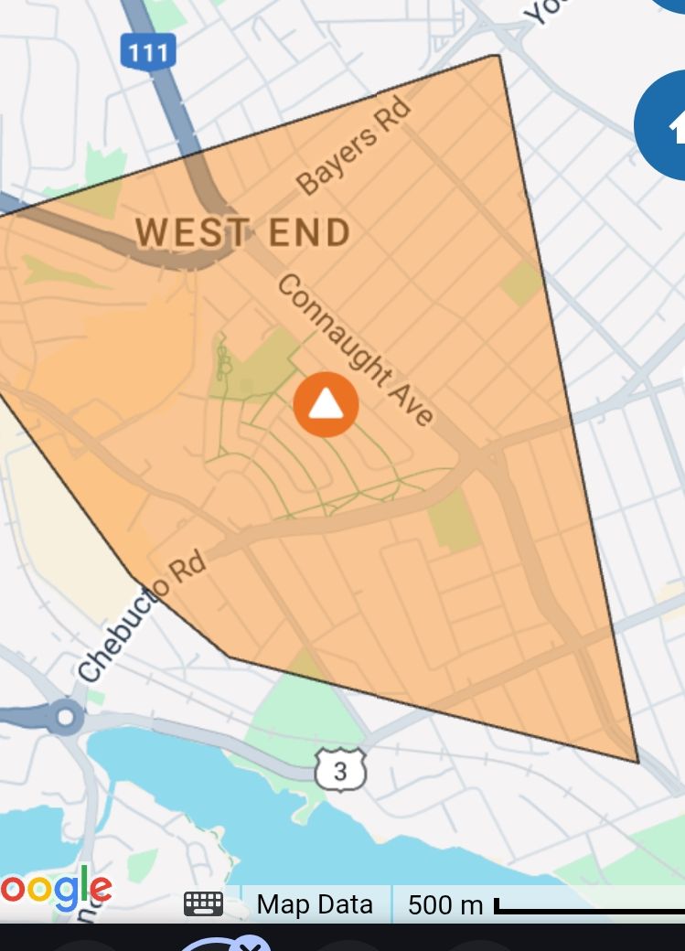 Power outage in Halifax