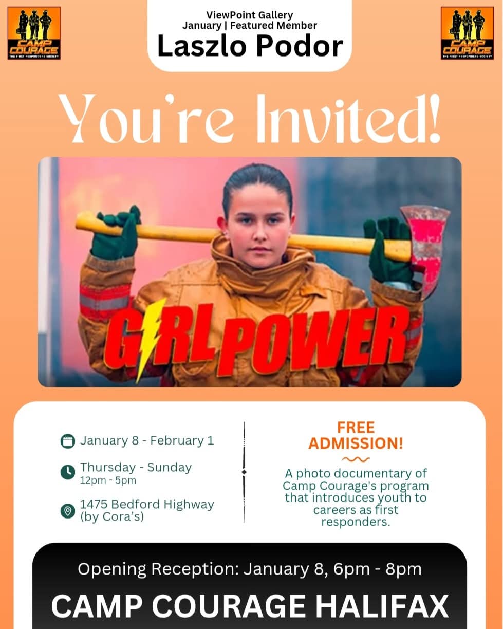 We’re excited to invite you to a special art exhibit celebrating the strength, courage, and leadership of Camp Courage Halifax
