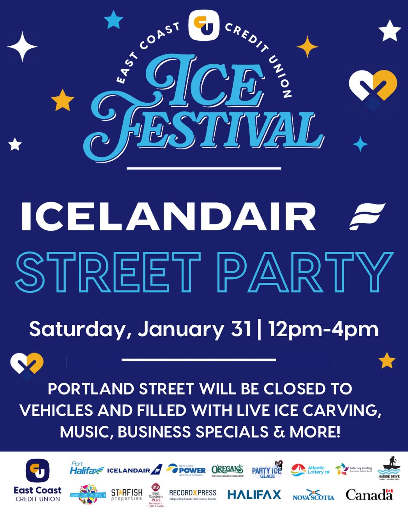 EAST COAST CREDIT UNION ICE FESTIVAL: ICELANDAIR STREET PARTY