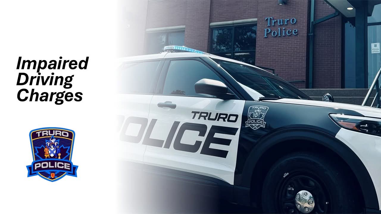 Driver charged for impaired driving in Truro