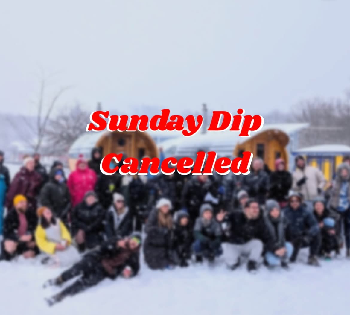 Tomorrow’s community polar dip cancelled