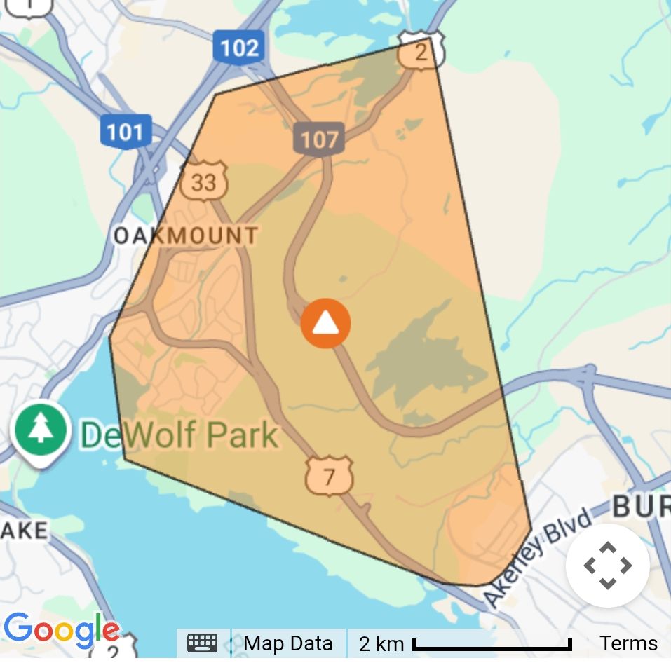 Power outage in HRM