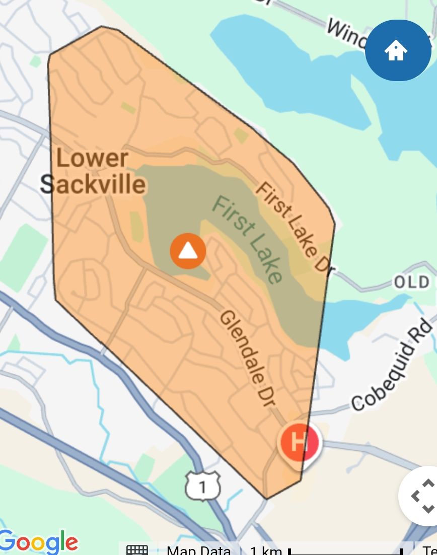 Power outage in Lower Sackville