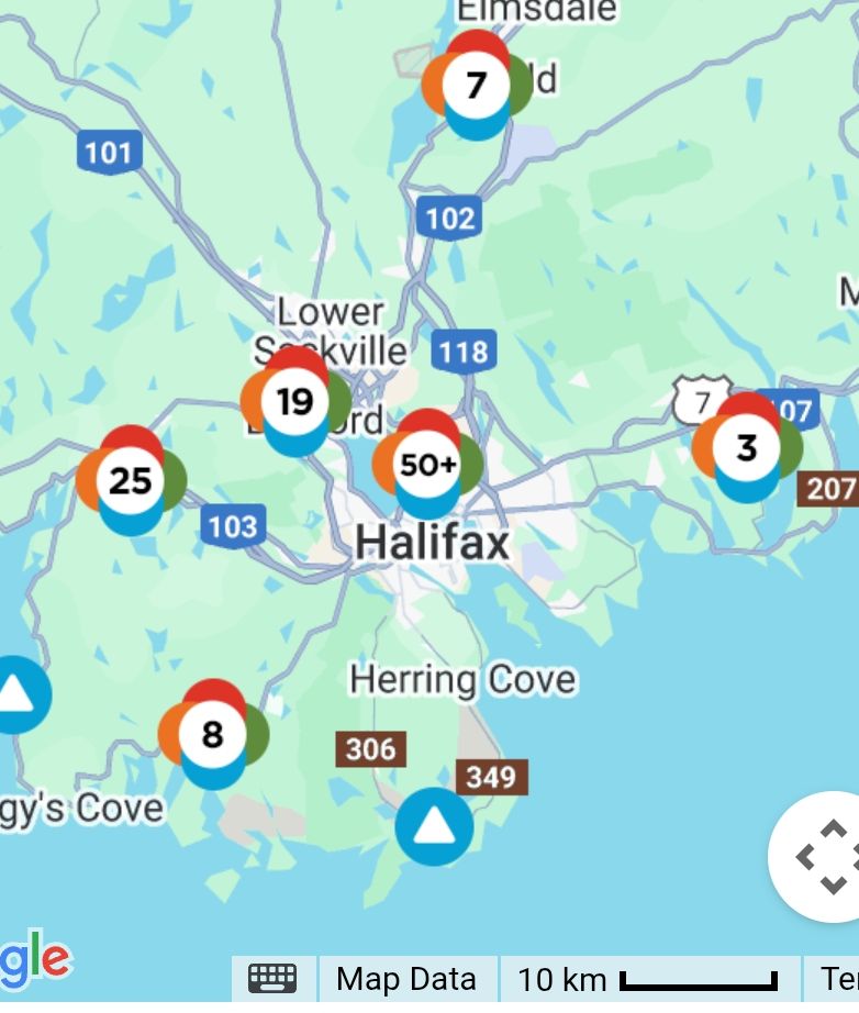Power outages in HRM