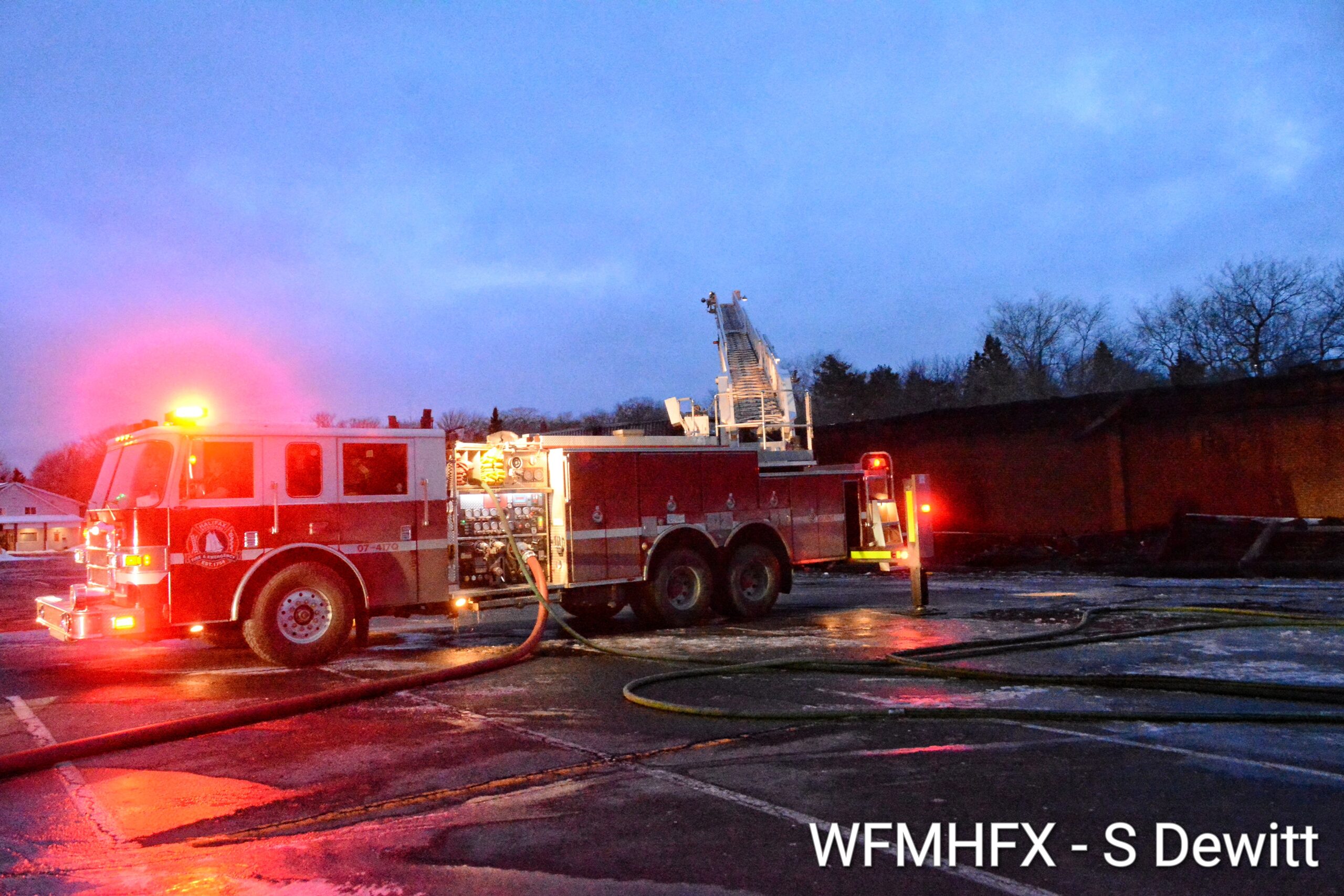 (Update) Structure fire in Dartmouth