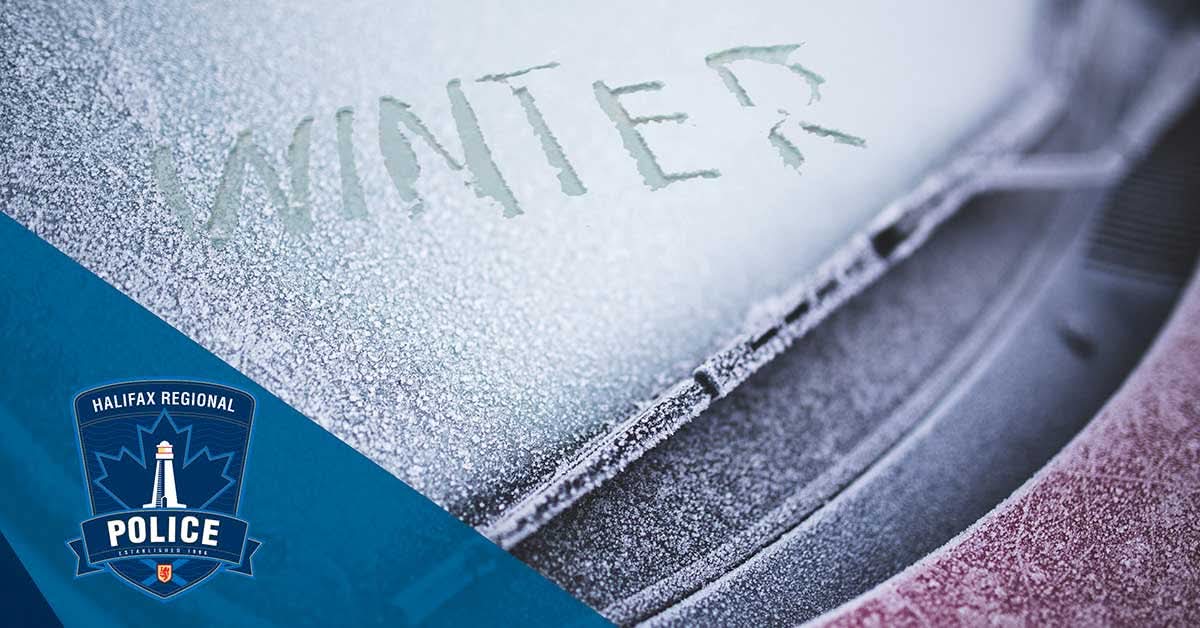 Halifax Regional Police remind motorists to plan ahead and drive for the conditions