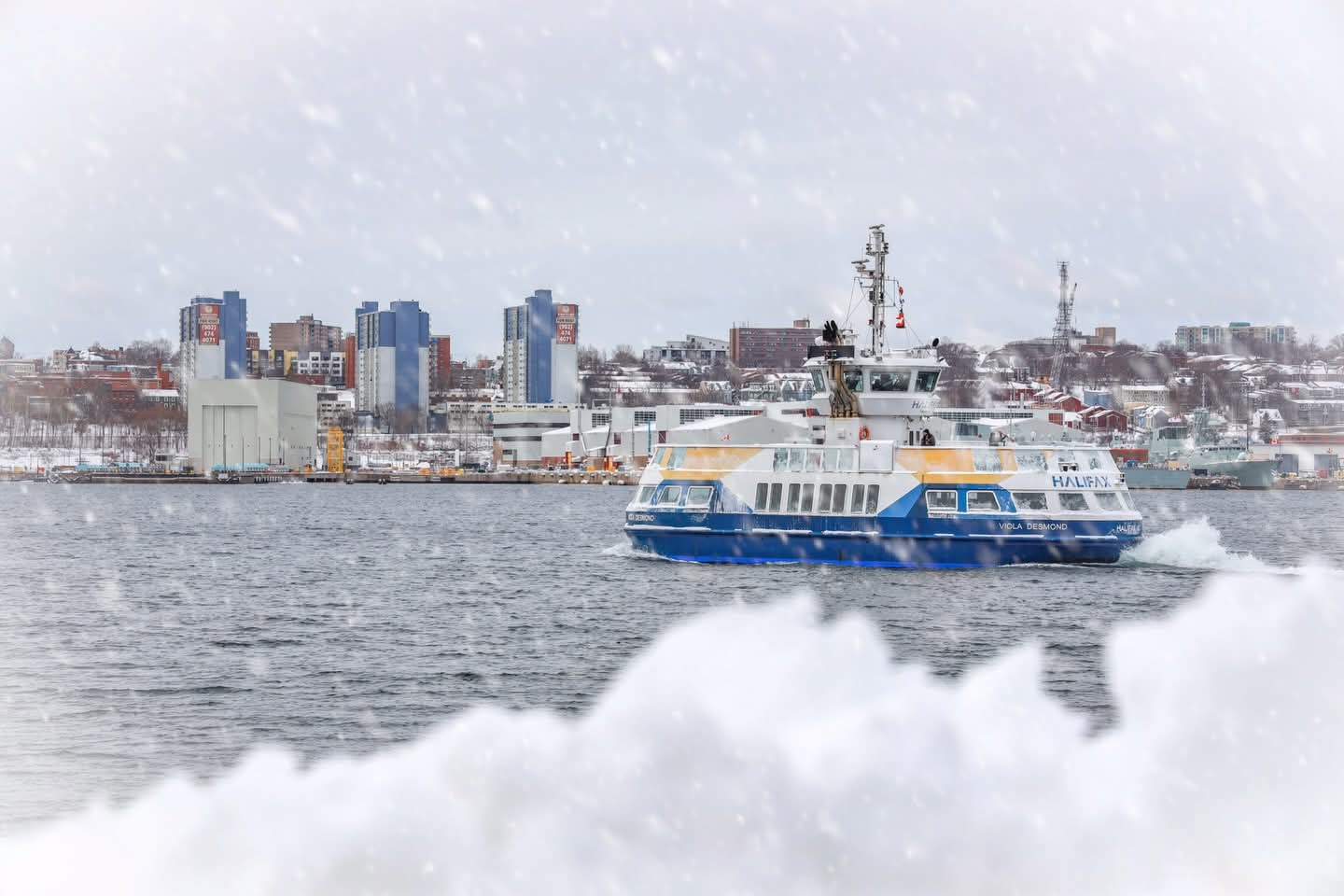 This was posted by the Downtown Dartmouth Business Commission in regards to possible changes in ferry service at Alderney Landing