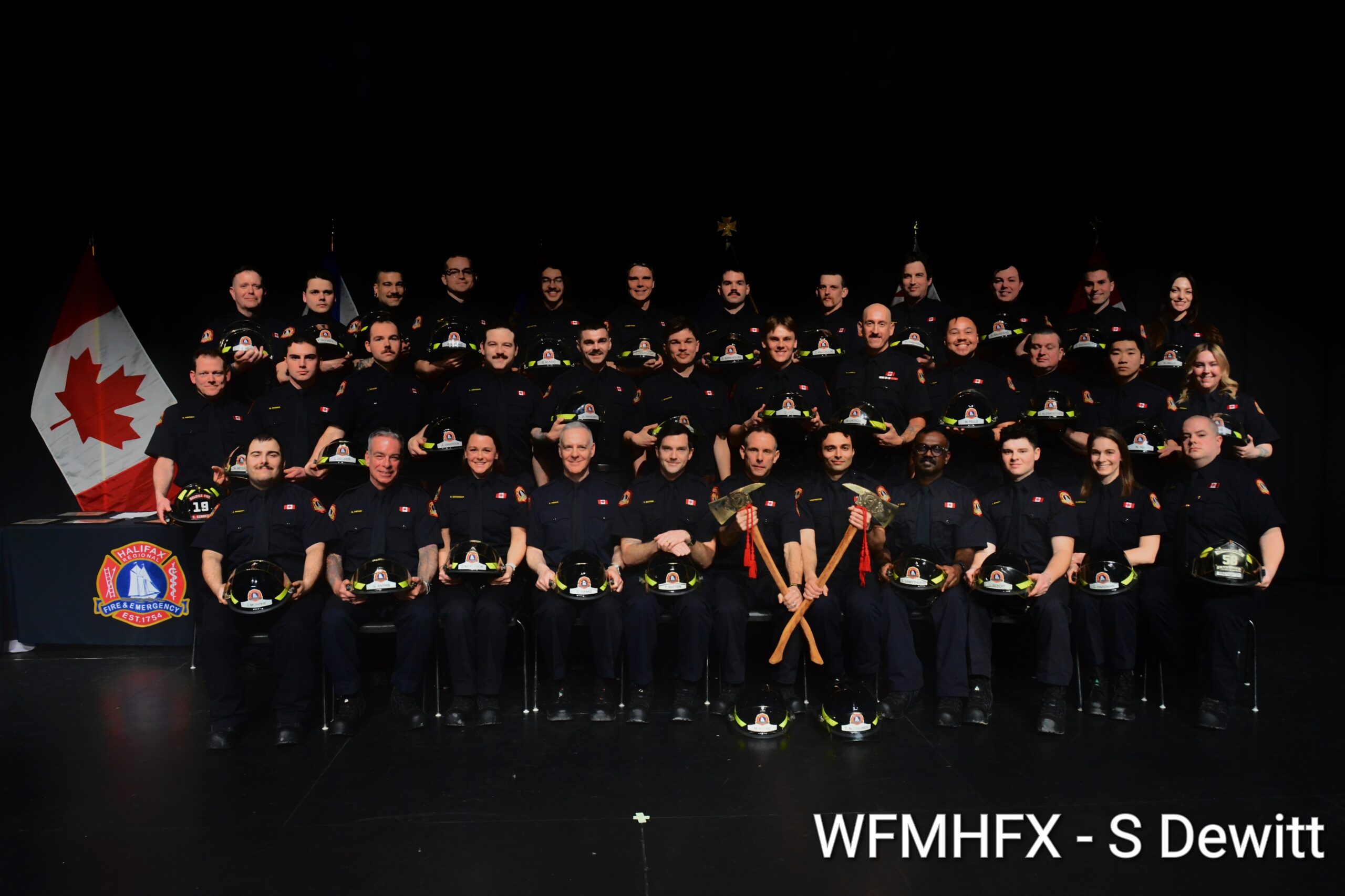 New volunteer firefighters join the HRFE