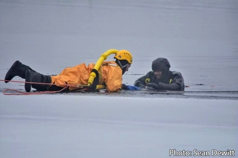 As temperatures begin to warm and we move toward spring, ice conditions become increasingly unpredictable