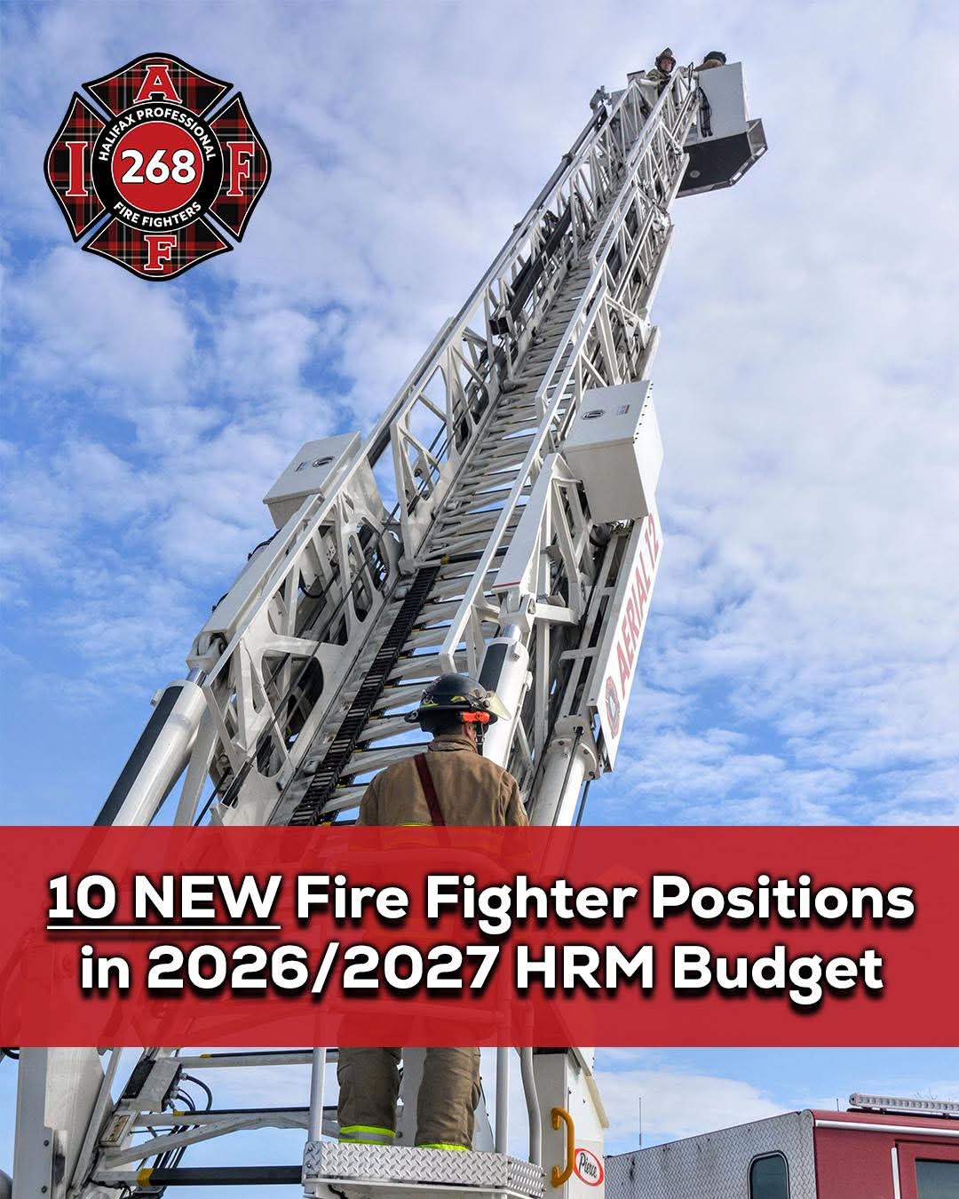 Yesterday, HRM’s Budget Committee tentatively approved 10 new fire fighter positions, down from the original request of 20
