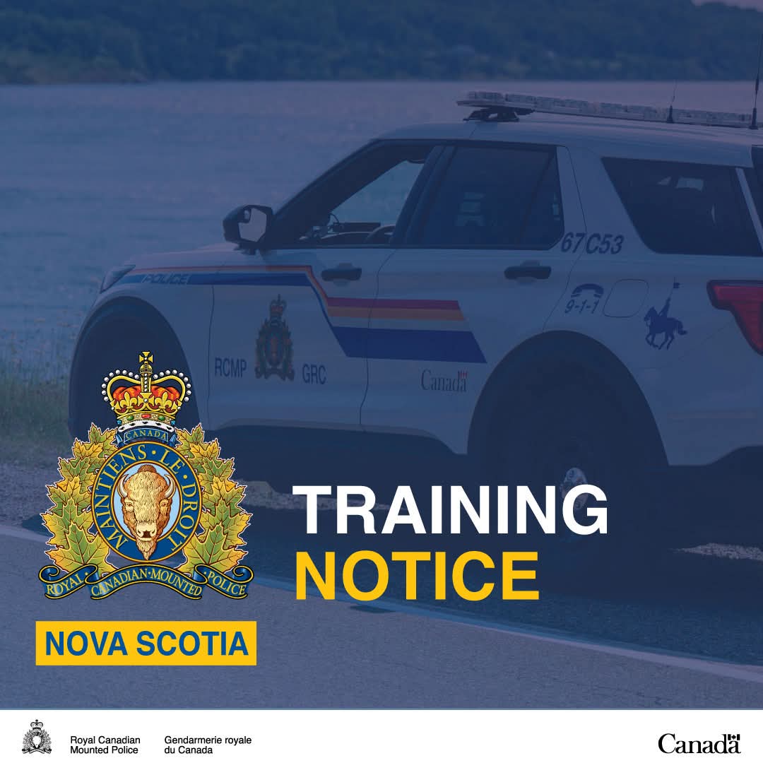 RCMP Nova Scotia Emergency Response Team (ERT) members will be taking part in training exercises this week in Shubenacadie and East Hants