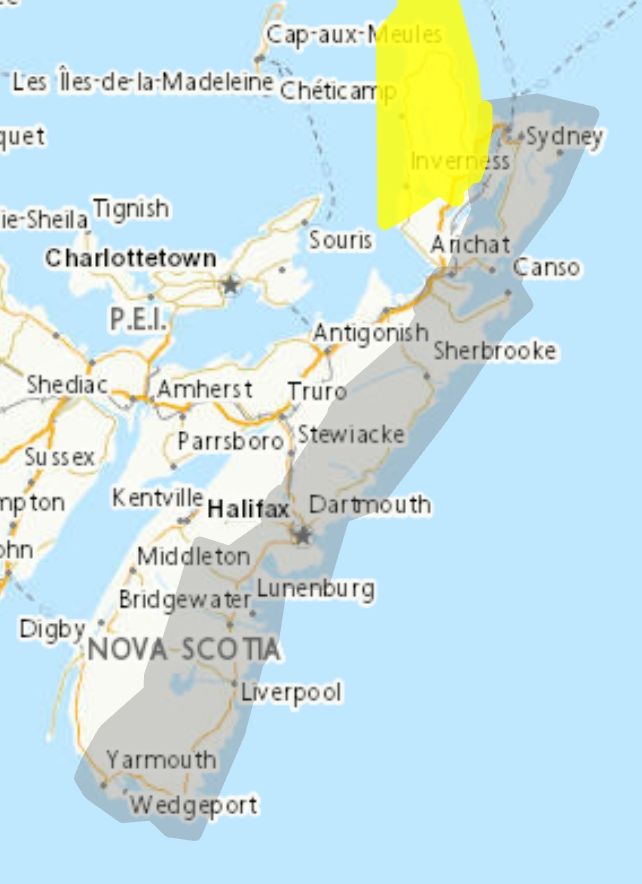 Special weather statement in effect - snow