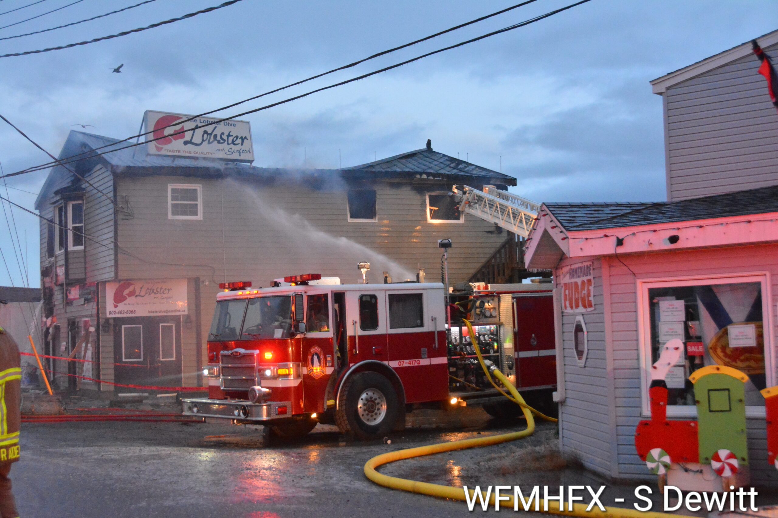 Fire Investigation Summary for 99 Government Wharf, Eastern Passage