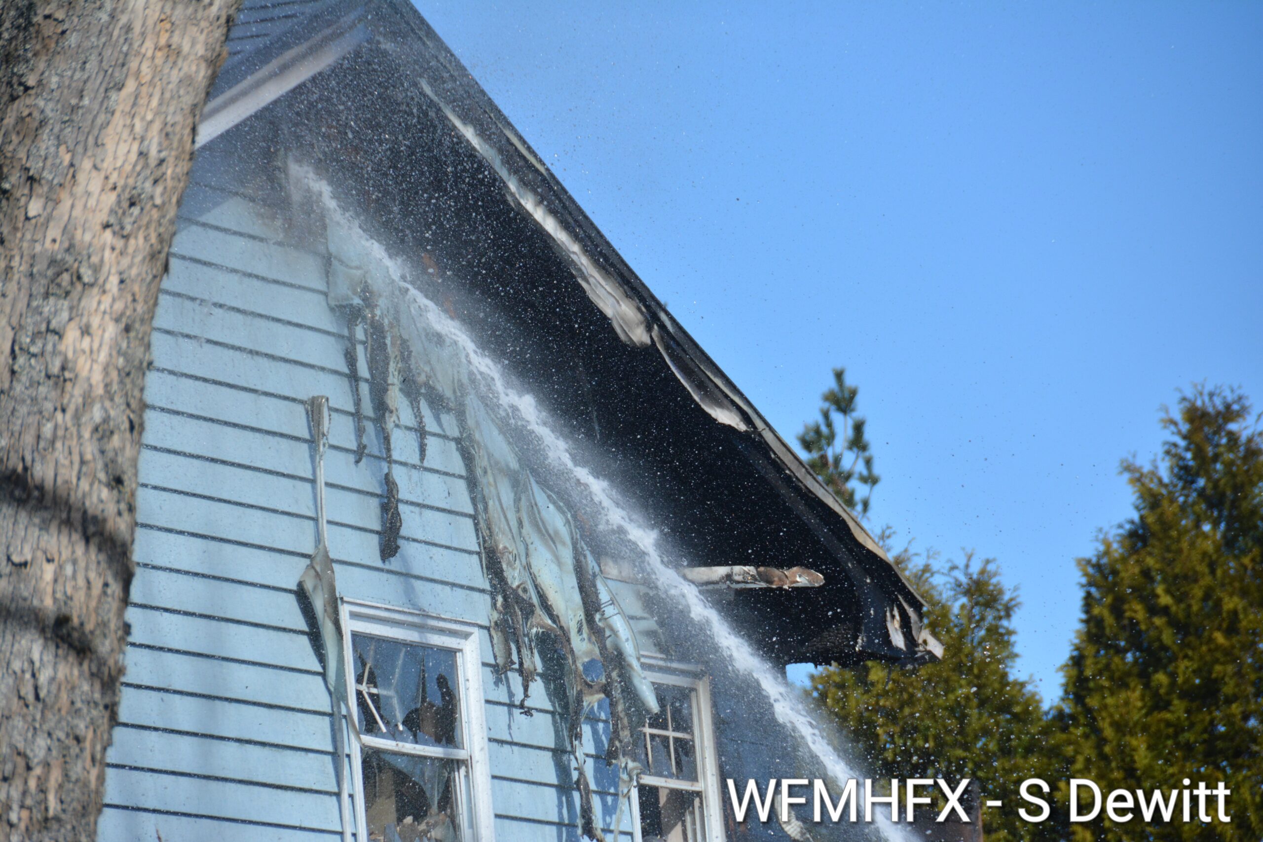 Structure fire in Dartmouth