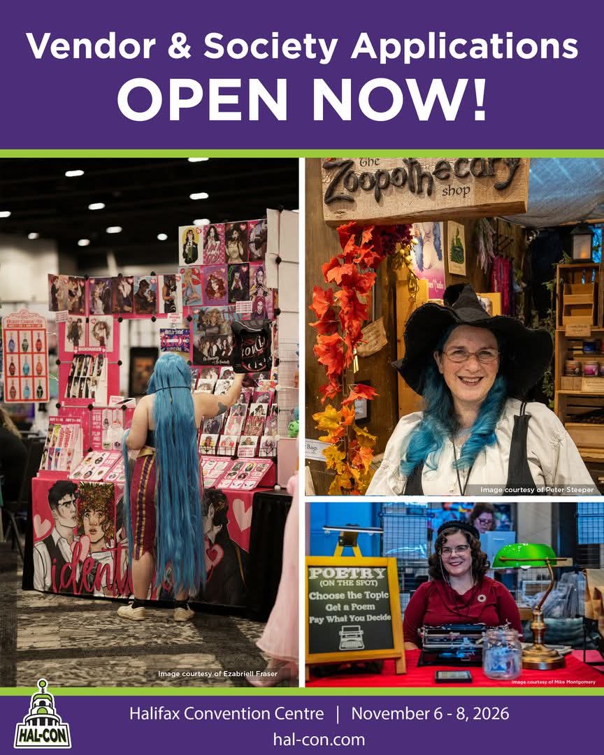 Hal-Con 2026 vendor and society applications are now open!