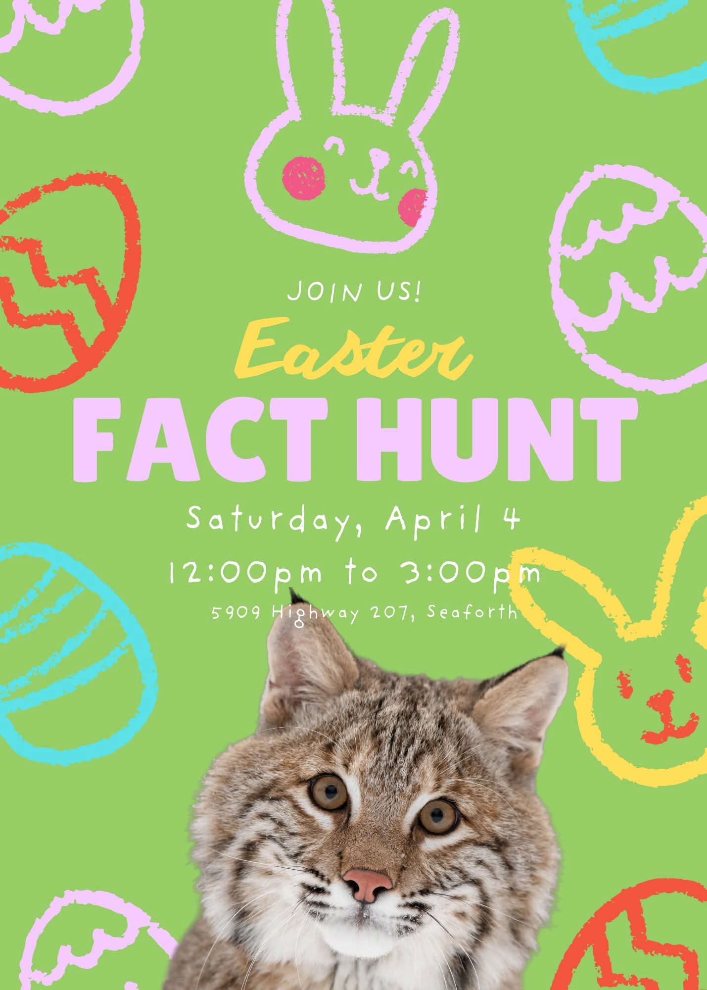 Hope for Wildlife - Tomorrow we are having a Easter fact hunt for kids!