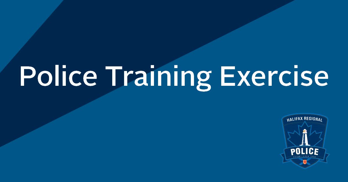 Public Advisory: Police conducting training exercise