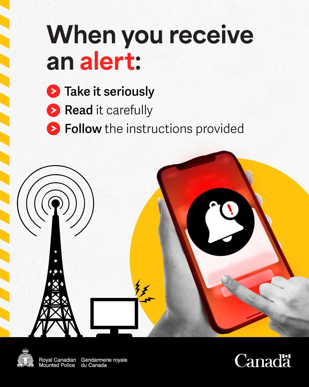 Would you know what to when you receive an emergency alert?