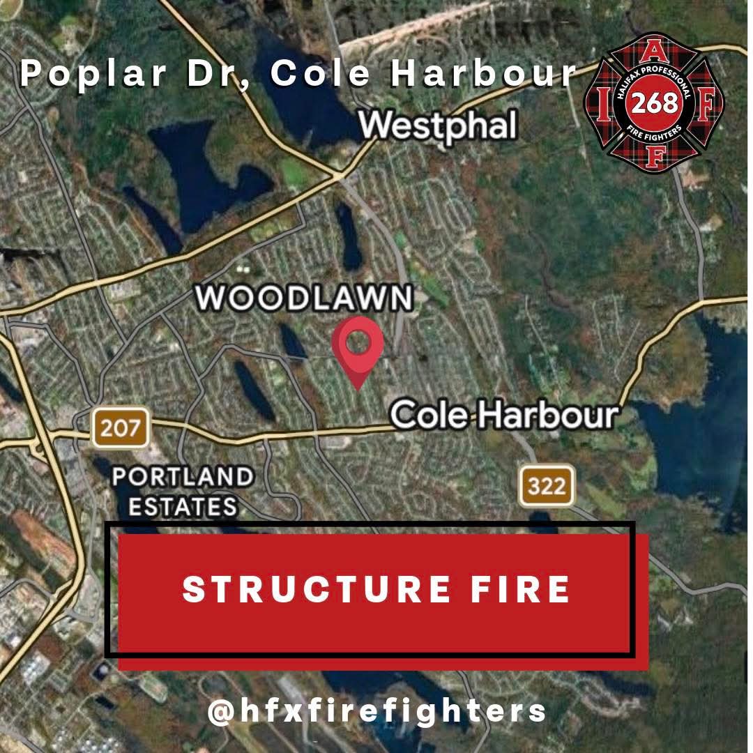 Structure Fire – Cole Harbour