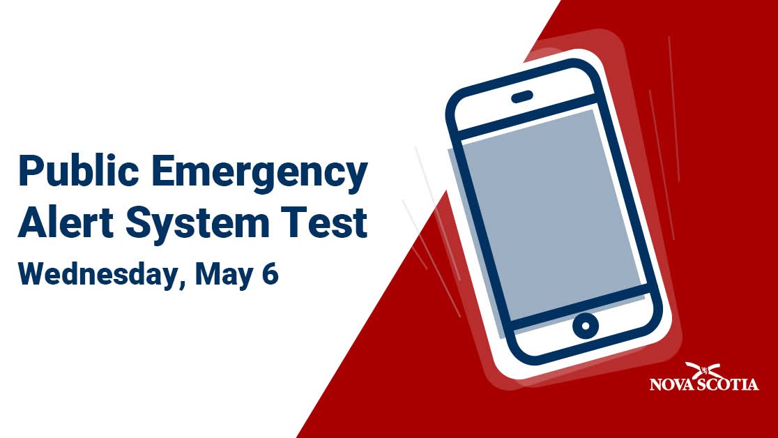 Testing the national emergency alert system on May 6, 2026 at 1:55 pm.