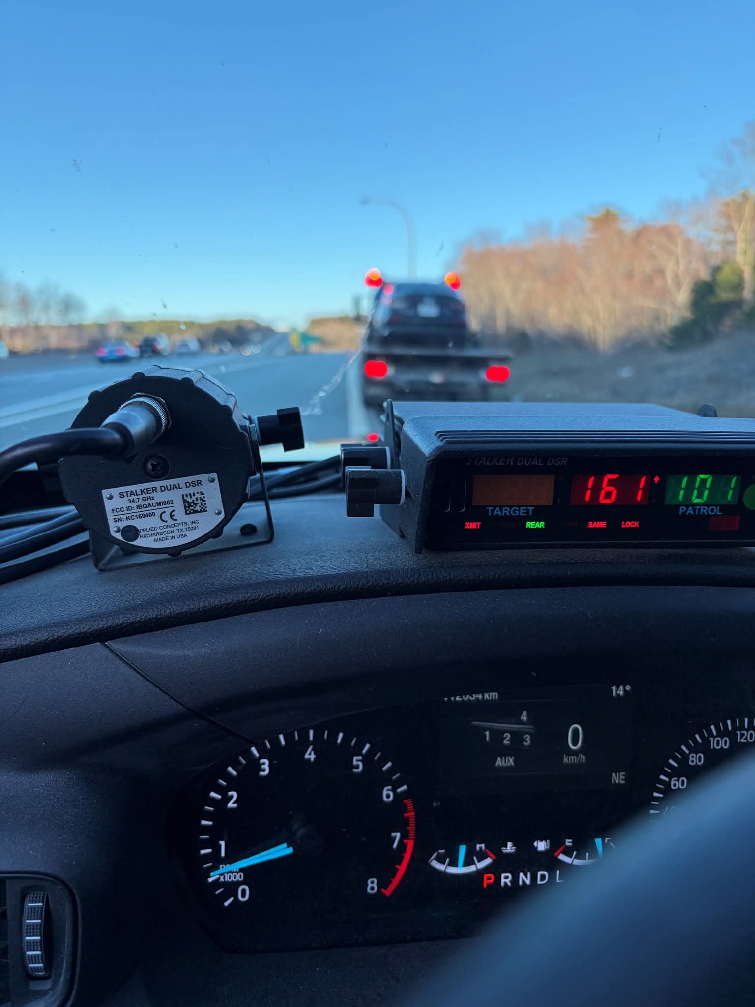 Passing an RCMP vehicle at 161 km/h? Bold choice, but not the best one